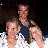 Sensei Reeves (rear), Sensei Tomko, Sharon